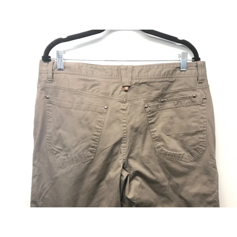 Merrell Khaki Men's 34R Hiking Pants Cotton Canvas Outdoor Hunting Inseam 32